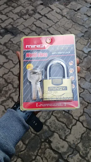 New Mindy Padlock 5 Star 3 Keys Most Secure Padlock