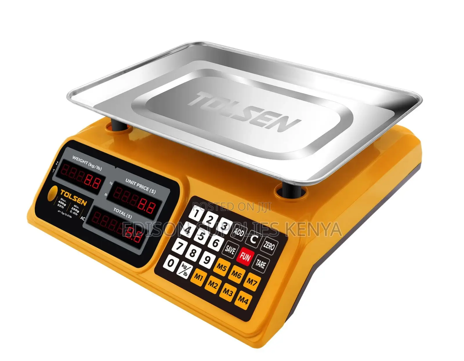 Weighing Scale 40kg Tolsen Commercial Price Computing Platform Scales