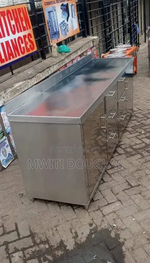 Stunning Stainless Cabinet