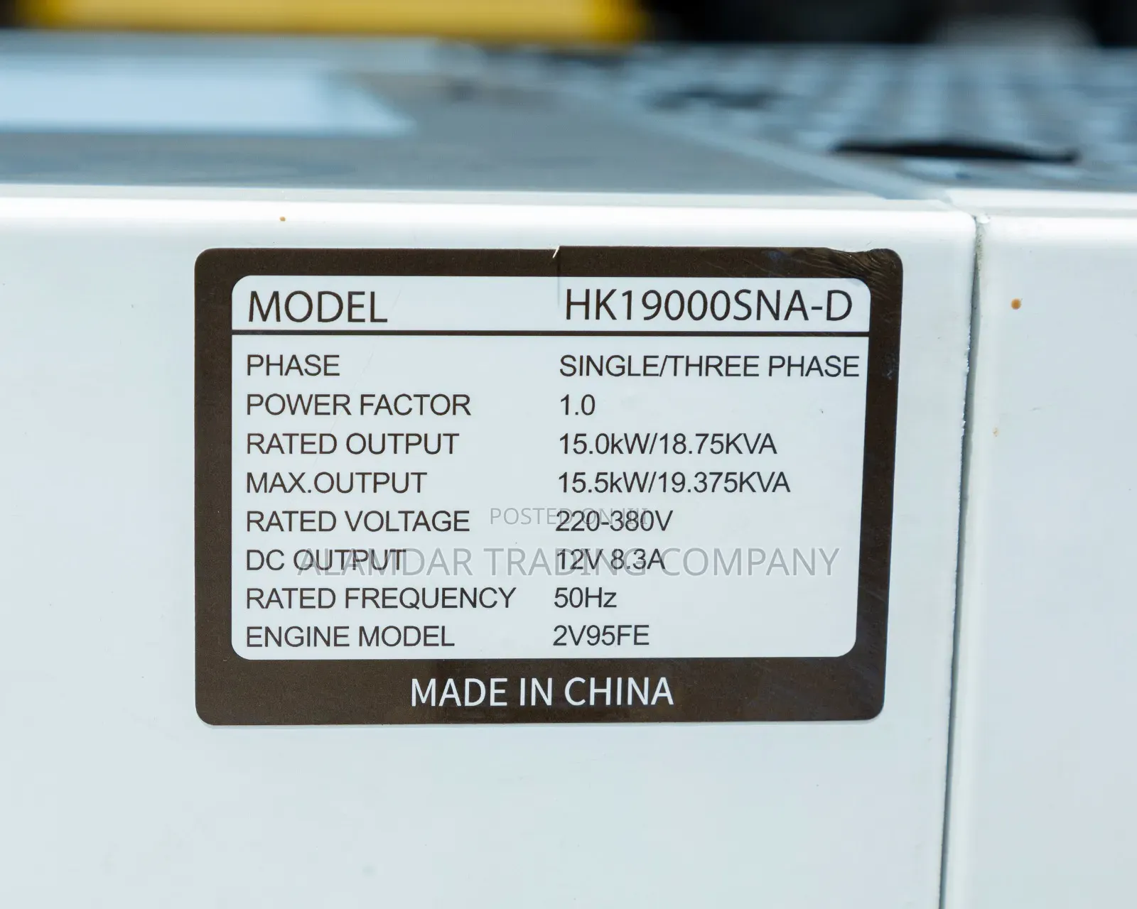 18KVA Generator