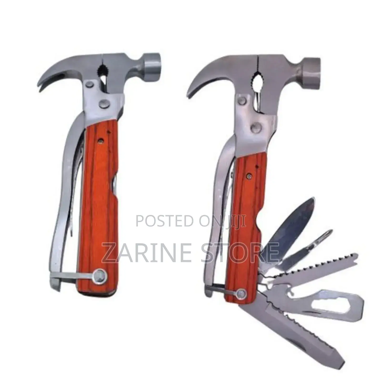15 in 1 Stainless Steel Multifunctional Claw Hammer