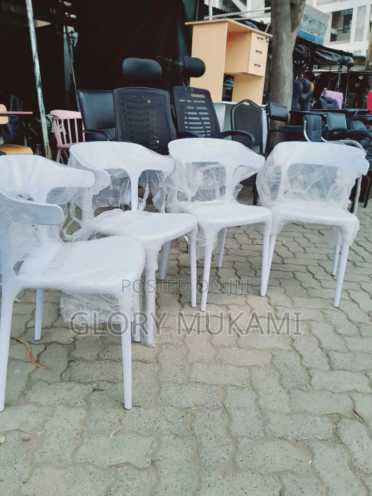 White Balcony Chairs