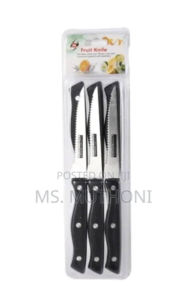 6 Stainless Steel Serrated Steak Knife *