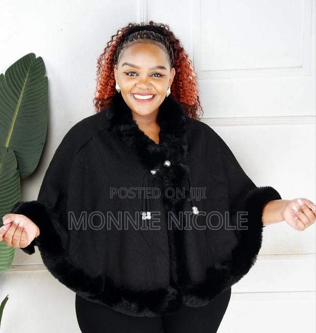 Glamorous Warm Bolero/Poncho - main view