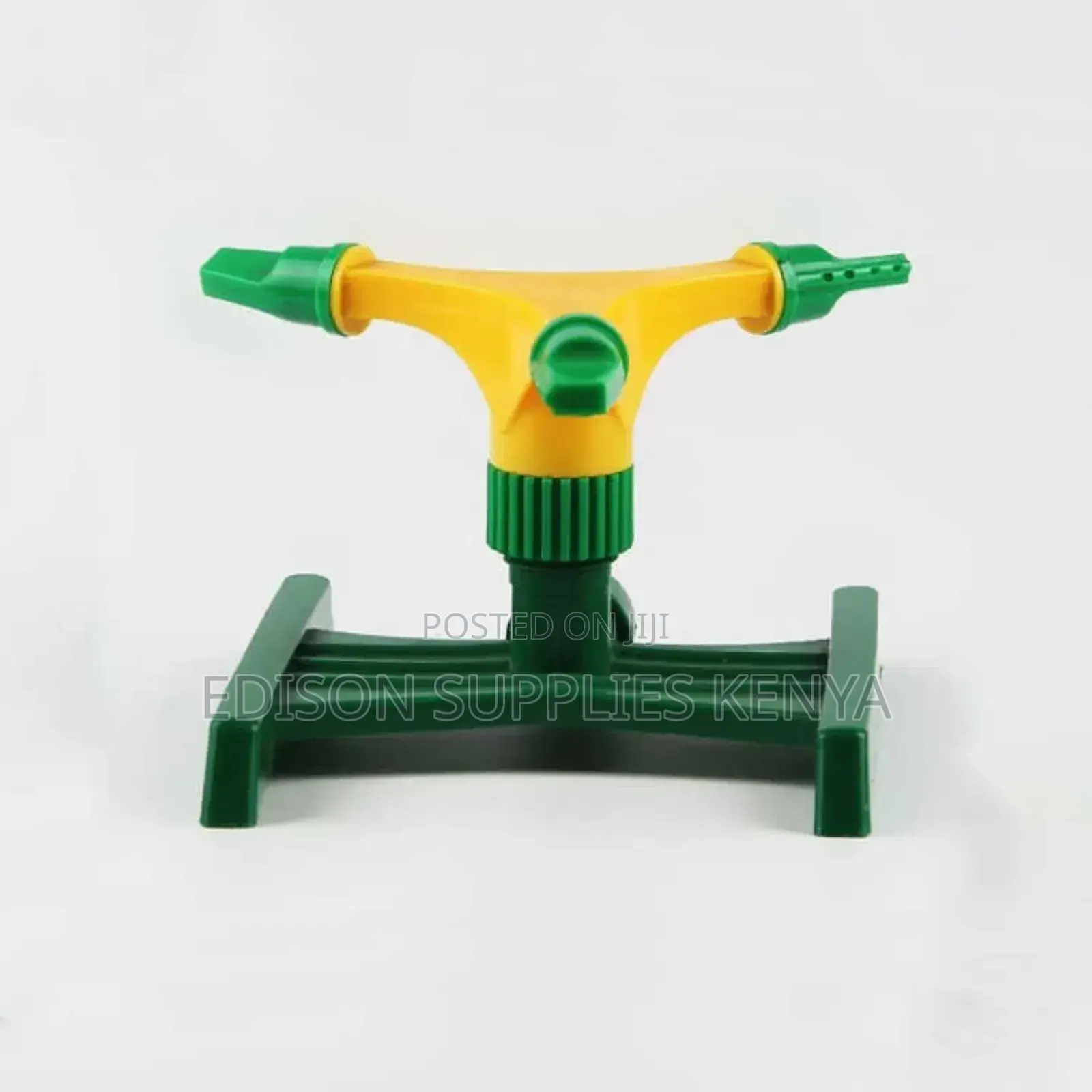 Sprinklers 3-Arm Water Irrigation Rotary Sprinkler Wide Base Garden