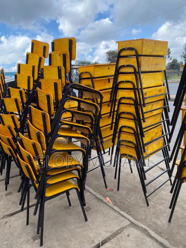 Junior Secondary School Lockers and Chair - main view
