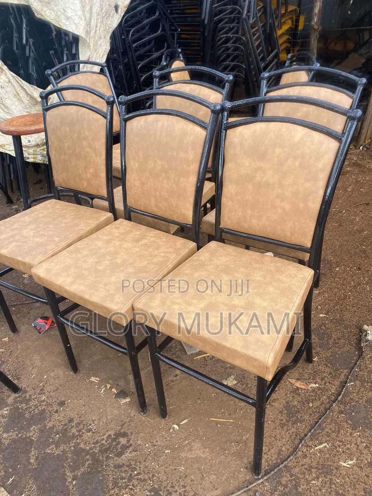 Brown Restaurants and Bar Chairs