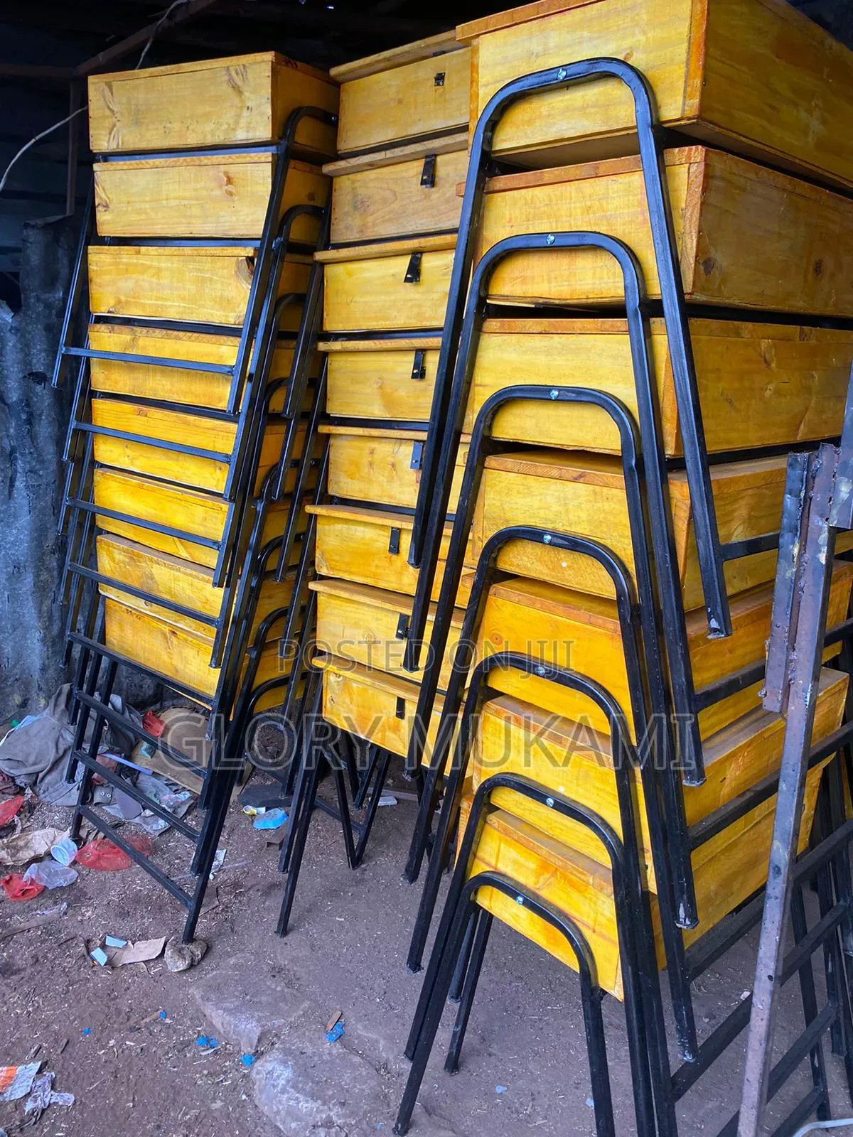 Secondary School Lockers and Chairs