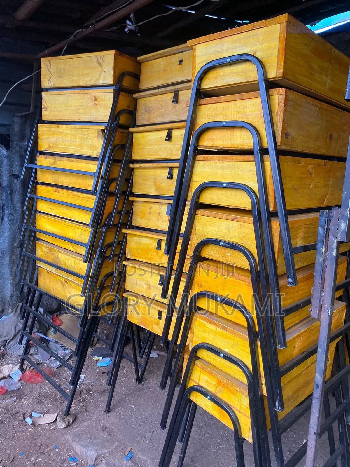 Secondary School Lockers and Chairs