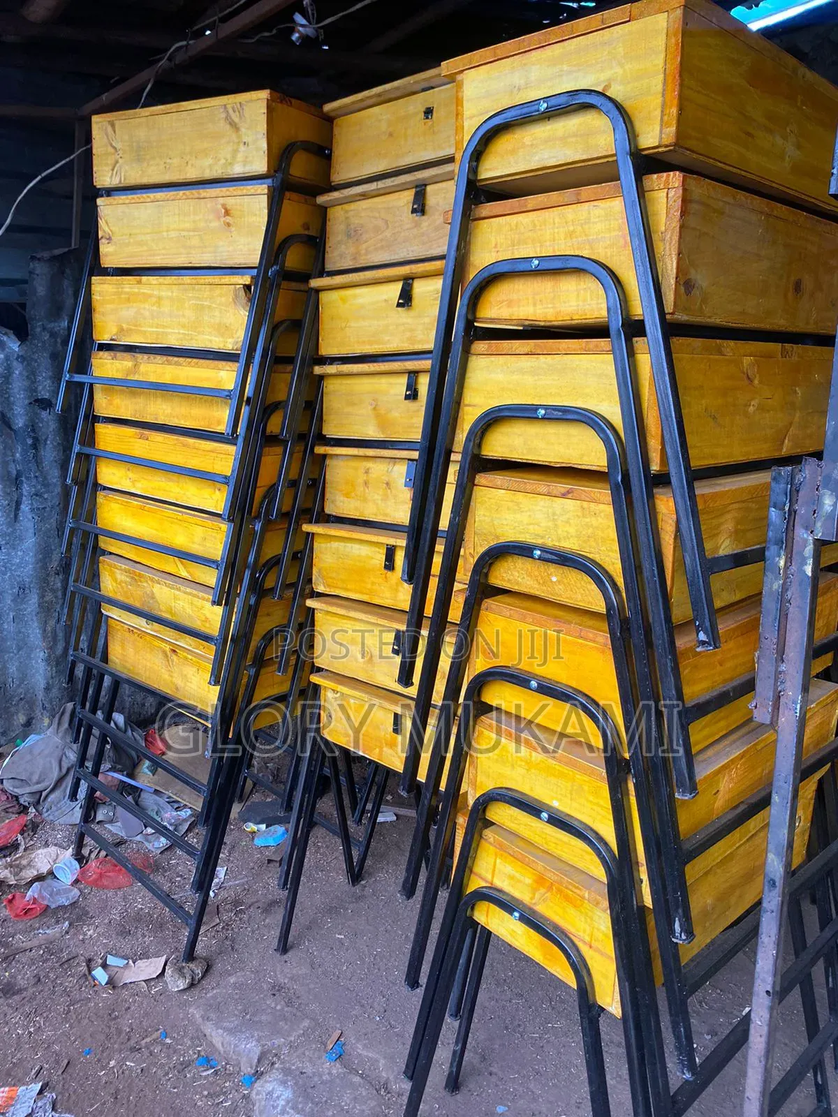 Secondary School Lockers and Chairs