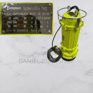 90m Mining Submersible Pump 2inch 7.5hp 3 Phase
