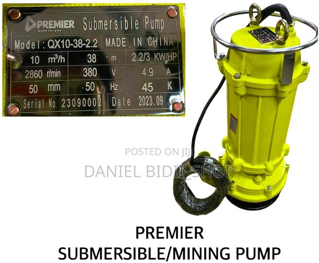 Mining Submersible Pump 38m 3hp 2inch Single Phase