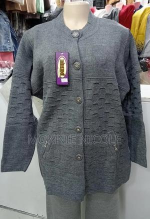 Smart Grey Turkey Sweater. - thumbnail 2
