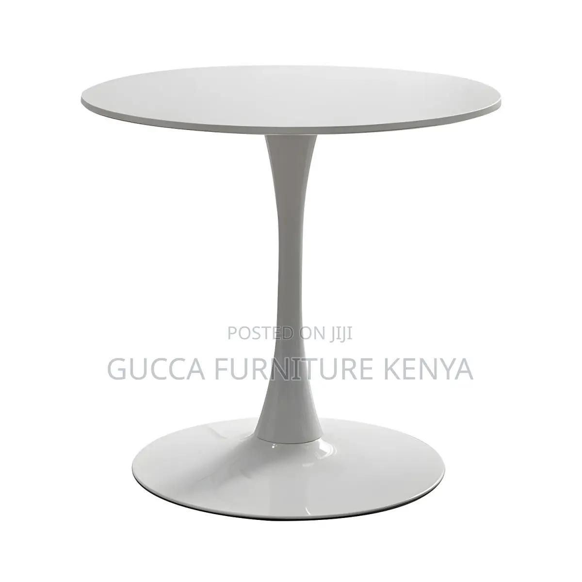 Dining Tables: Round Modern Marble Manufactured Dining Table