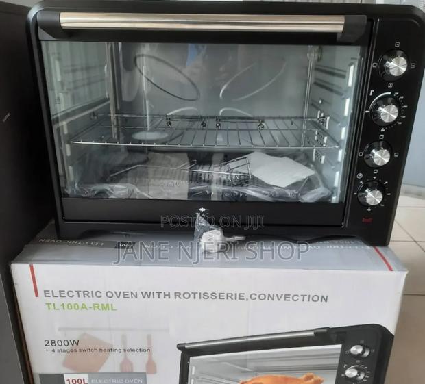 TLAC 100L Electric Oven Conventional 2800W 4 Stage TC