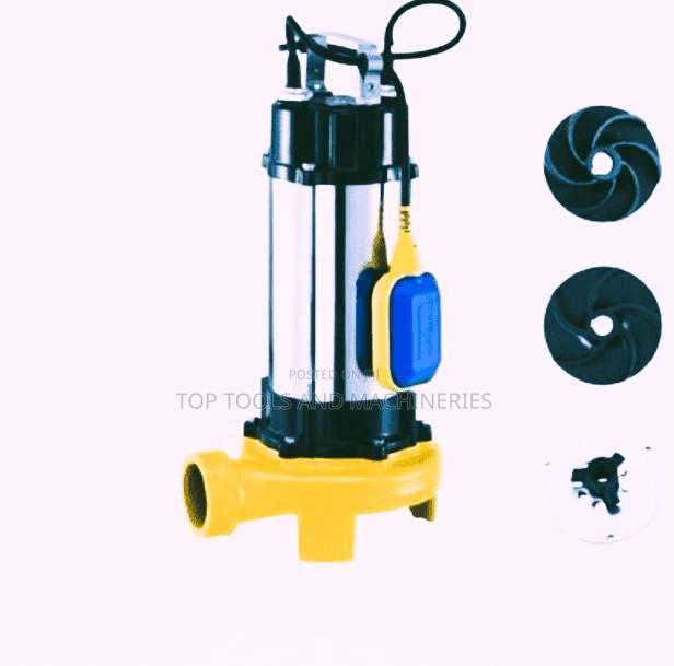 3HP Sewage Pump With Cutter - main view