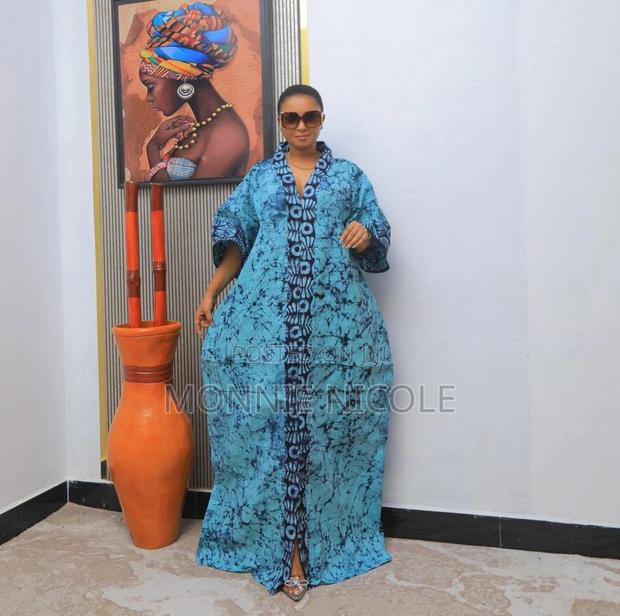 Sassy African Style Maxi Dress - thumbnail 3