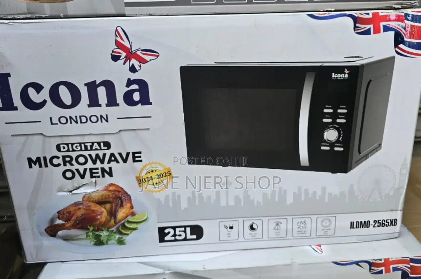 25L Icona Digital Microwave Oven IC/25L