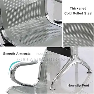 Office Benches:2-Seater Reception Guest Waiting Office Bench