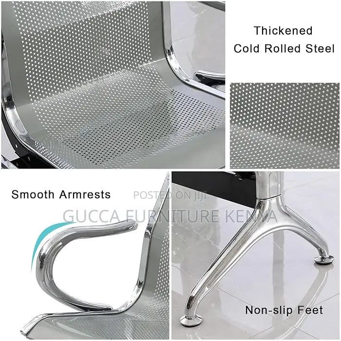 Office Benches:2-Seater Reception Guest Waiting Office Bench