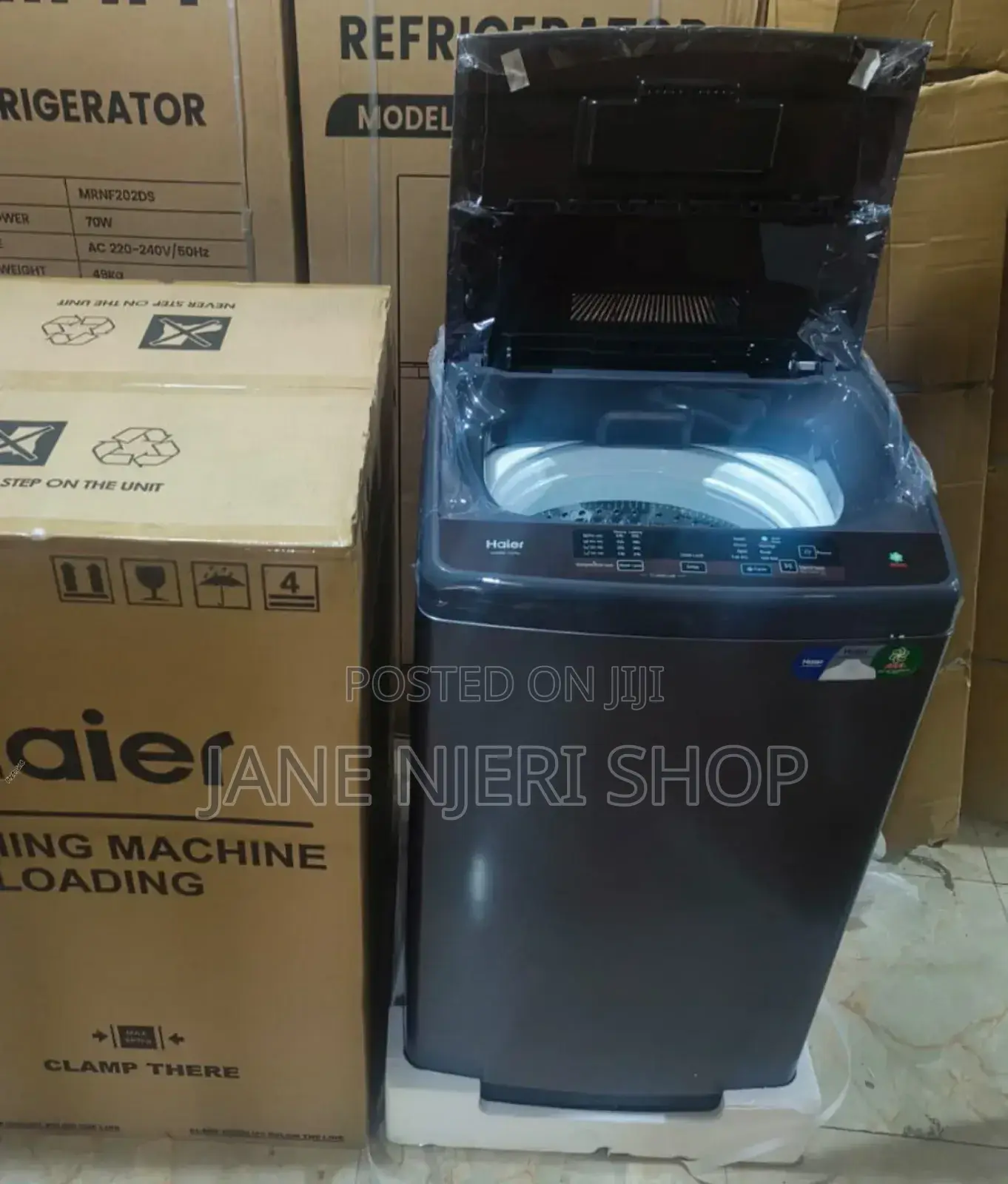 Haier 8kg Full Automatic Top Loader Washing Machines WM/H