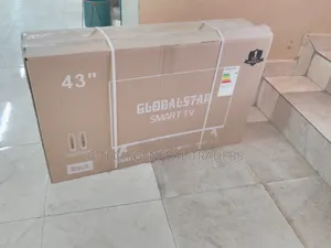 Tvs! Globalstar 43inch Tv,Frameless, Led Android Tv