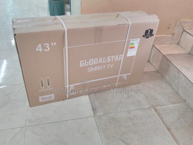 Tvs! Globalstar 43inch Tv,Frameless, Led Android Tv - thumbnail 3