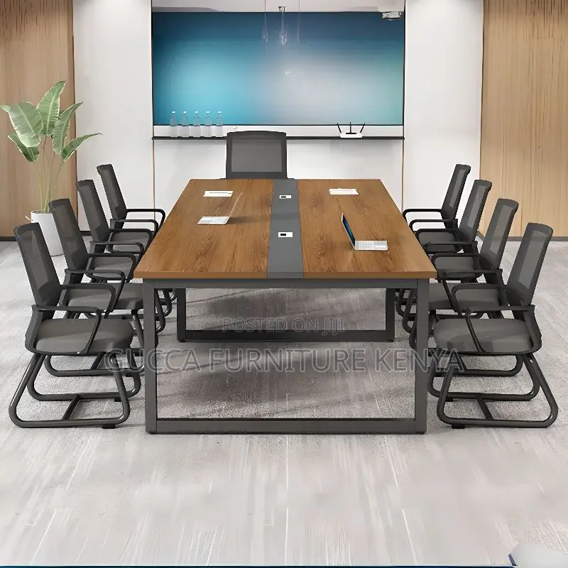 Boardroom Tables:2400mm Modish Rectangle Boardroom Table