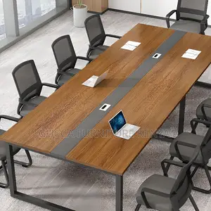 Boardroom Tables:2400mm Modish Rectangle Boardroom Table