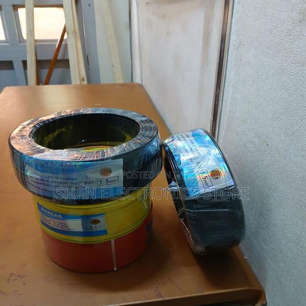 Cable Single Core 1.5mm in Three Diffrent Colours:Red,Black - main view