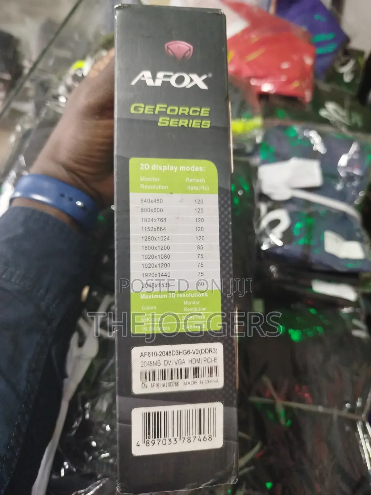 Afox Geforce GT610 (2GB) Graphics Card AF610-2048D3HG1