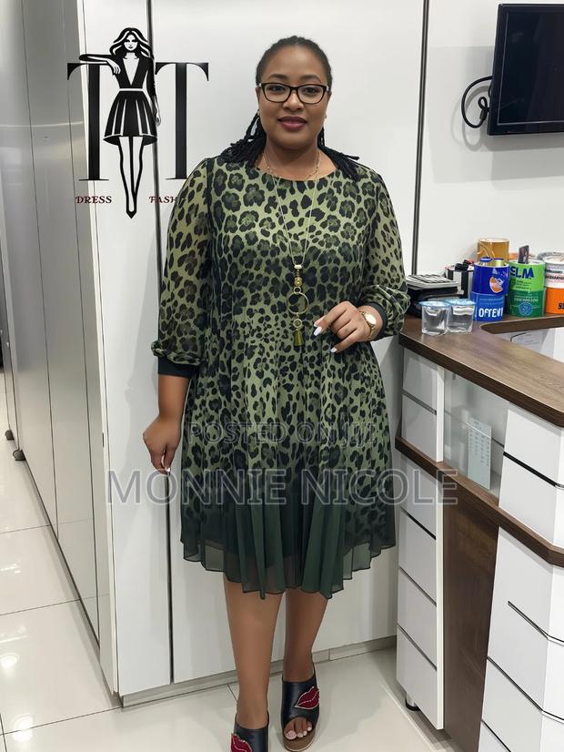 Elegant Animal Print Dresses - thumbnail 3