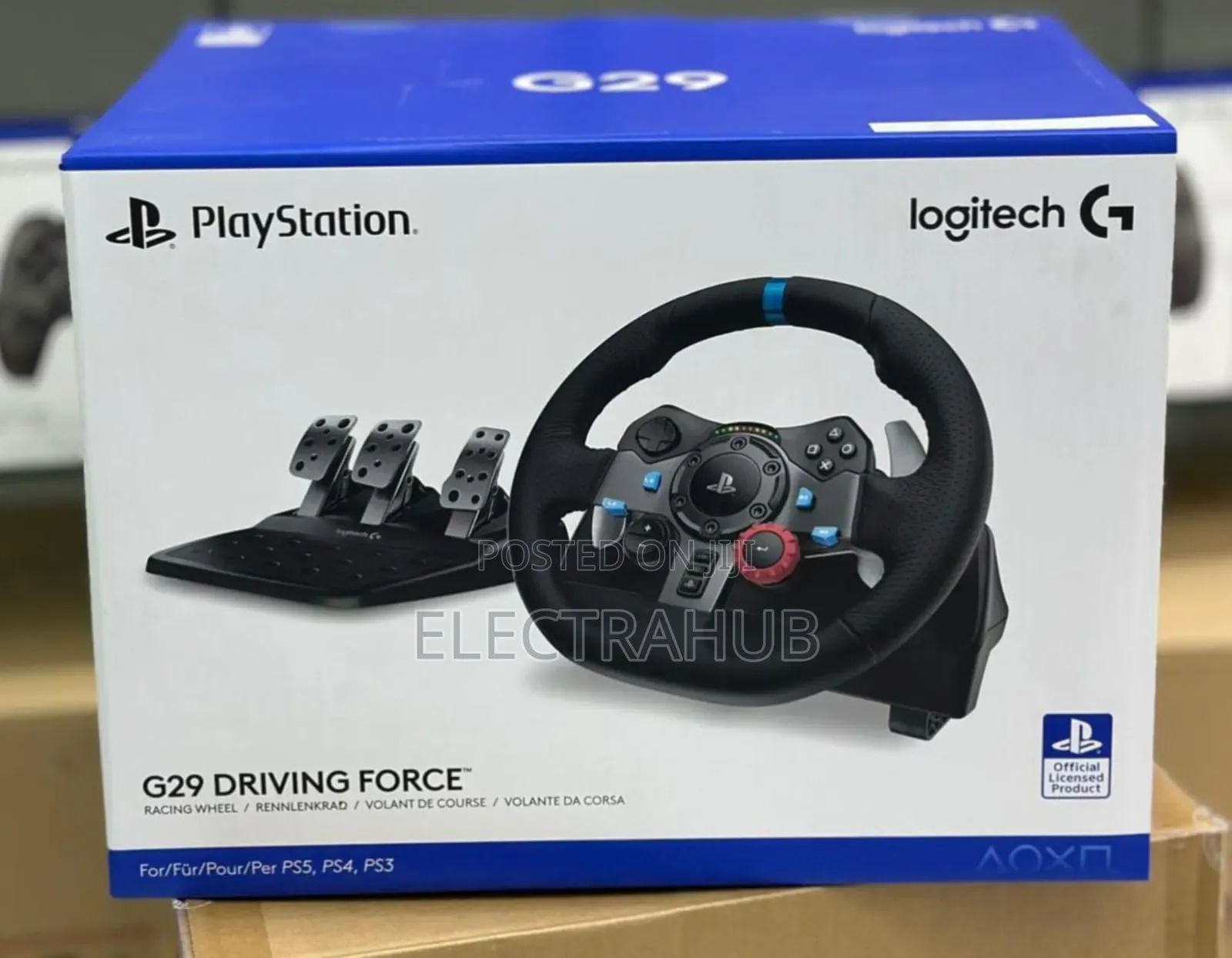 Logitech G29 Driving Force With Pedal New Sealed In A Shop