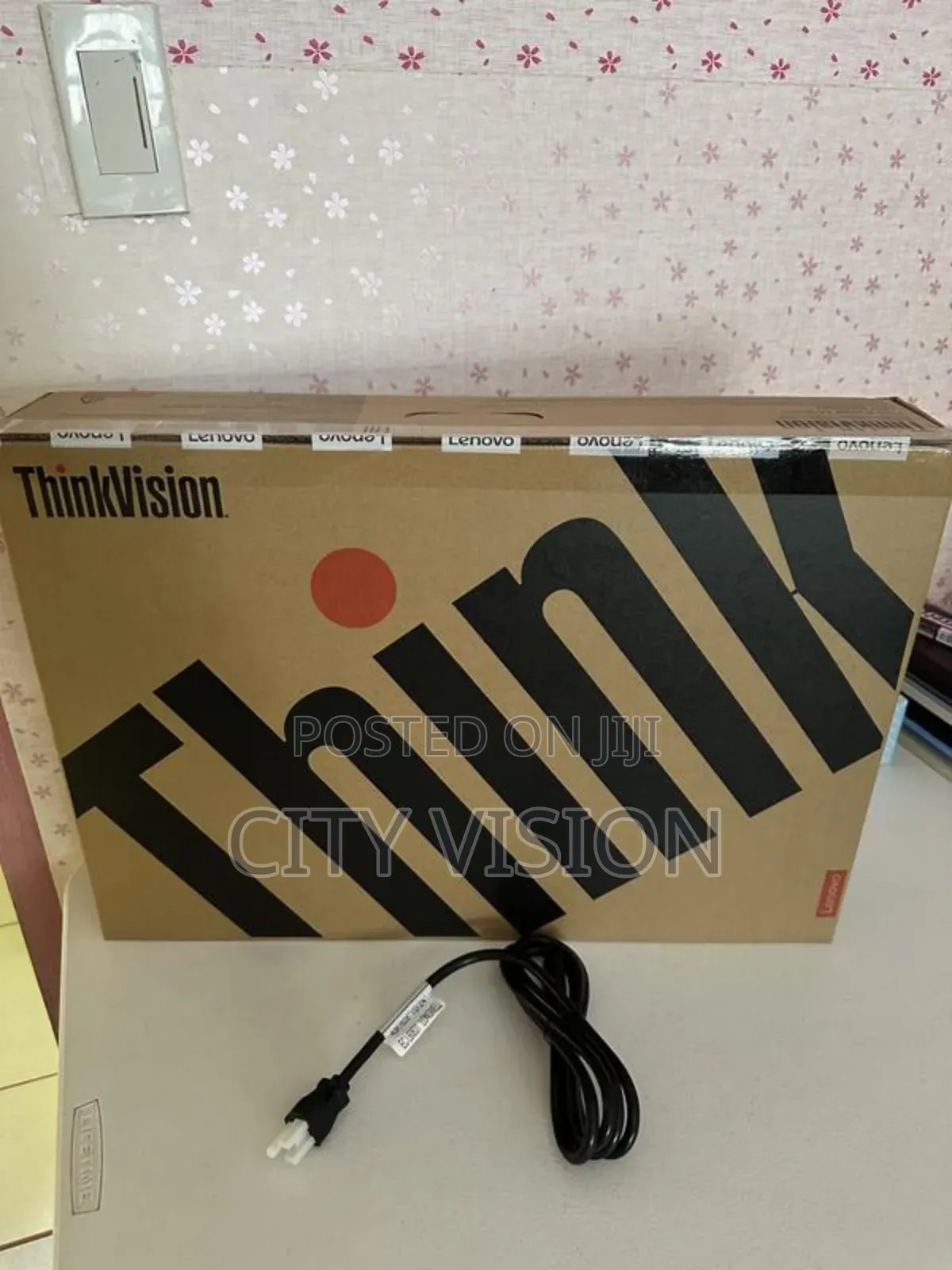 Lenovo Thinkvision S24i-30 23.8" FHD Monitor, Raven Black