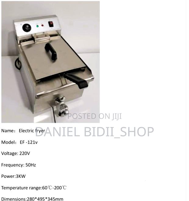 Electric Fryer 3kw - main view