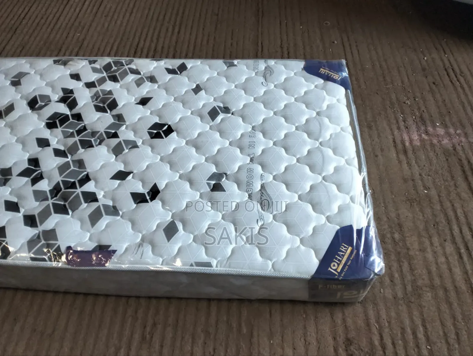 3 X 6 X 8 High Density Quilted Johari Mattresses.