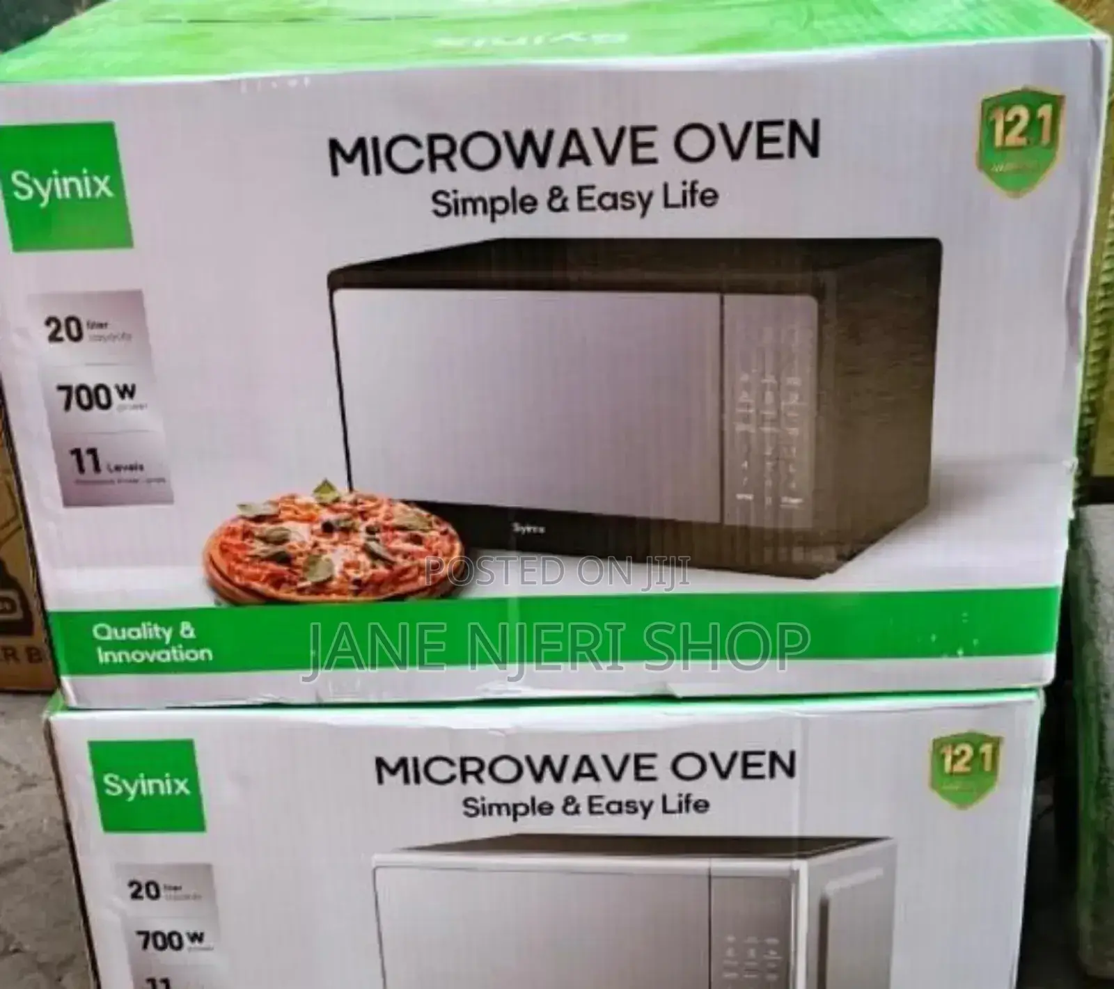 Black Synix Digital 20liters Microwave Oven SN/20L