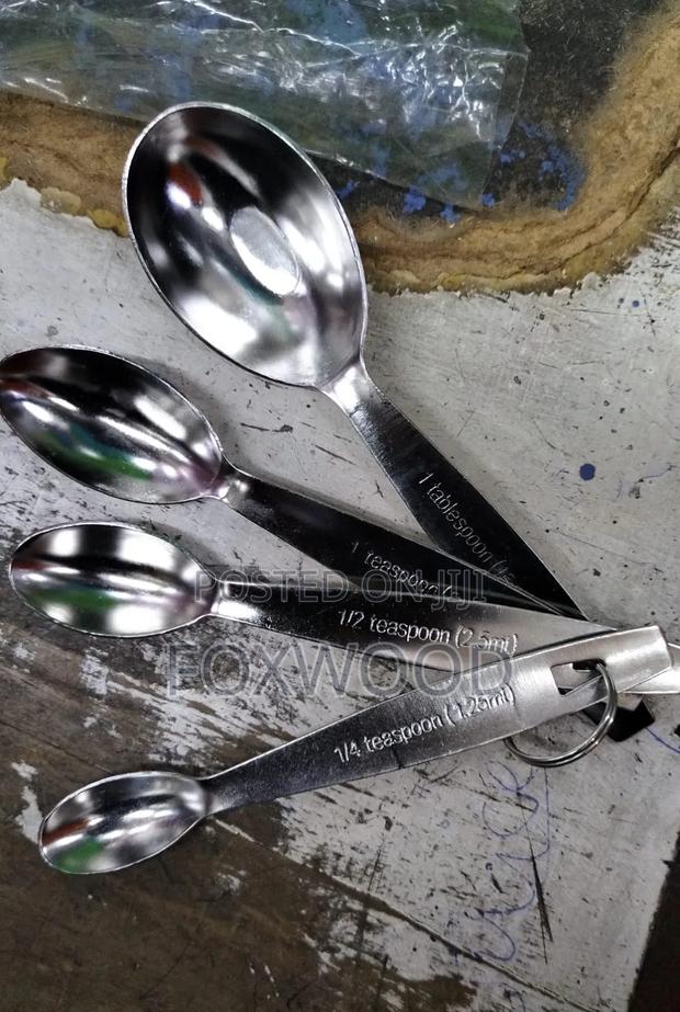 Stainless Steel Measuring Spoon 4pcs. - thumbnail 2