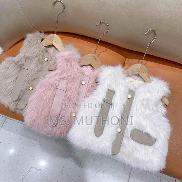 Beautiful Fur Half Jacket for Baby Girls 1 to 5 Years