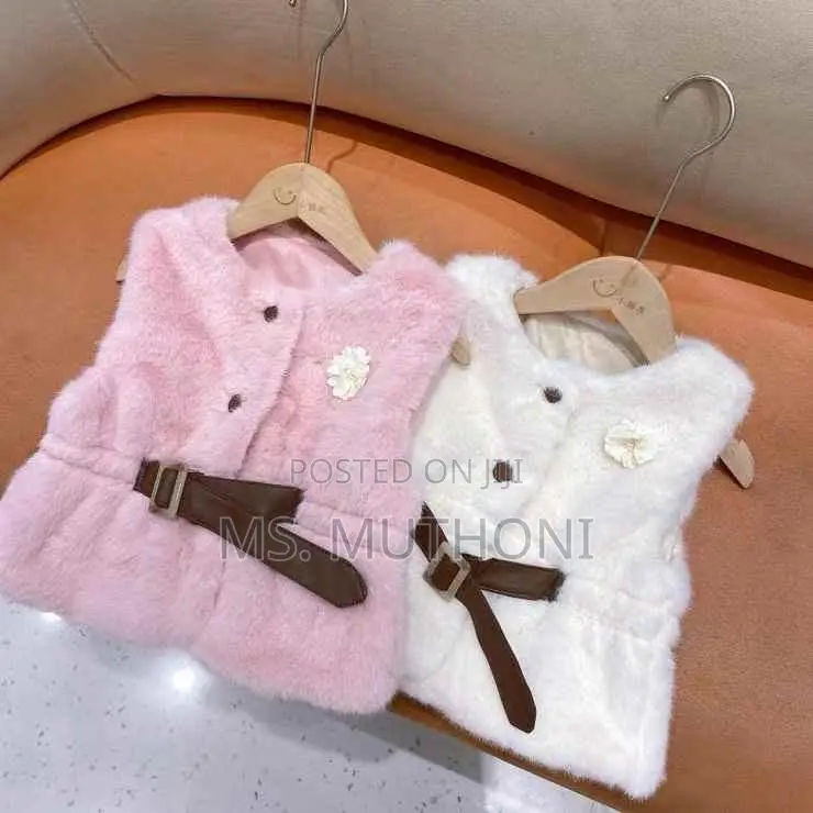 Beautiful Fur Half Jacket for Baby Girls 1 to 5 Years