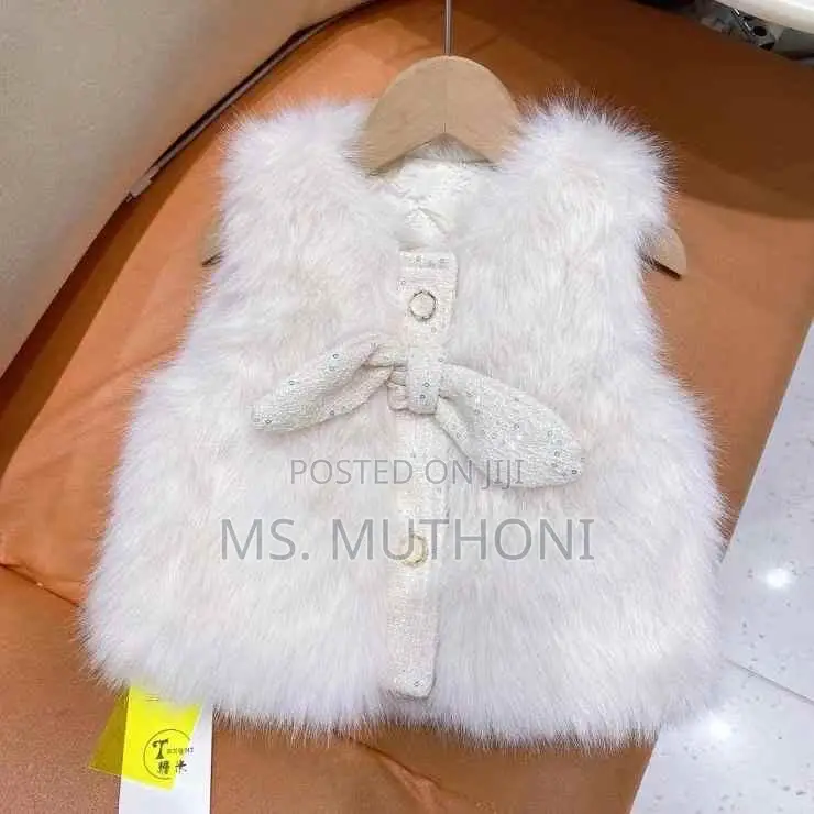Beautiful Fur Half Jacket for Baby Girls 1 to 5 Years