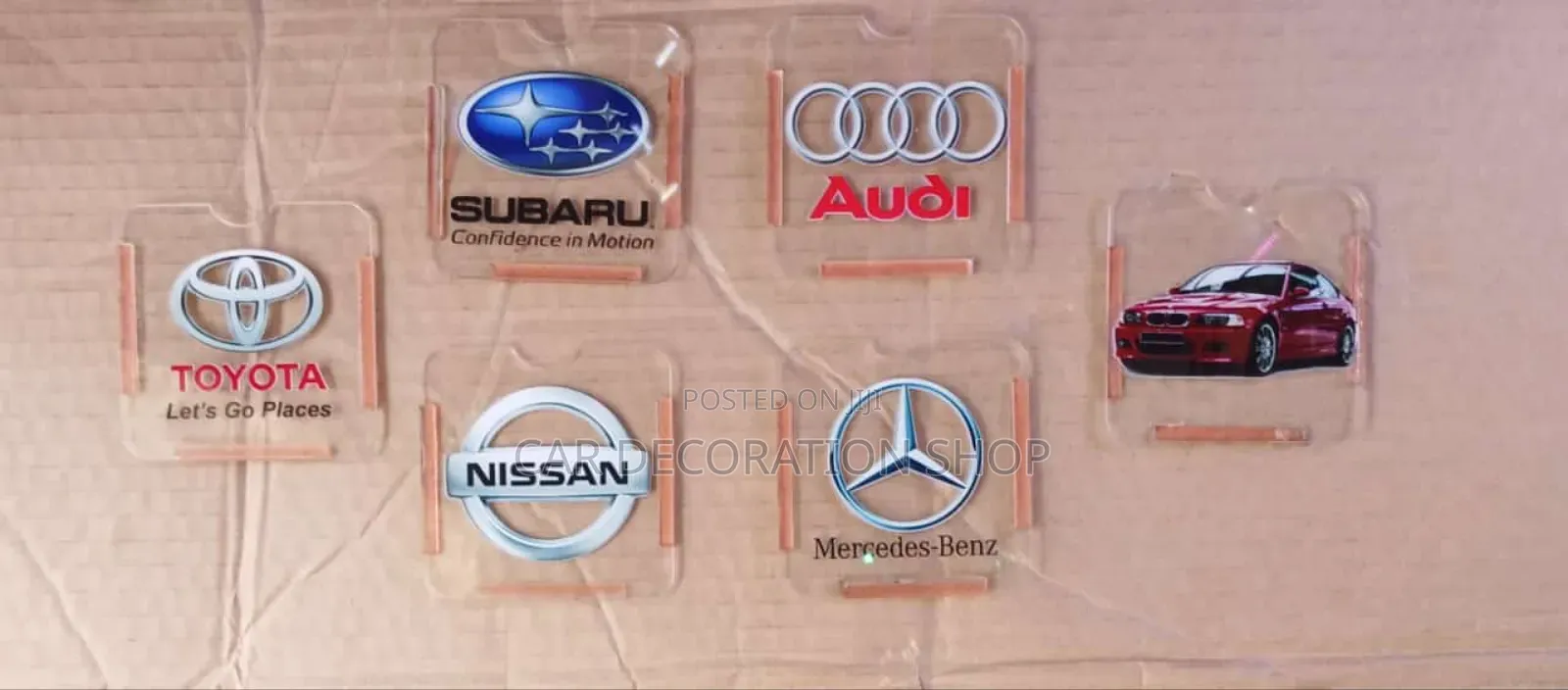 Toyota, Subaru,Audi,Mercedes,Nissan Clear Insurance Pockets