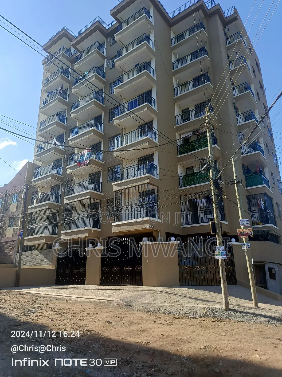 Furnished 1bdrm Block of Flats in Hunters Kasarani for sale