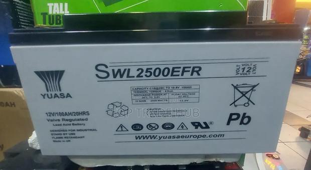 Yuasa Europe 100AH 20hrs Solar Battery - main view