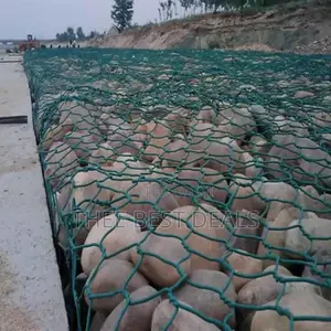 PVC Wire Gabion Boxes (Green Colour)
