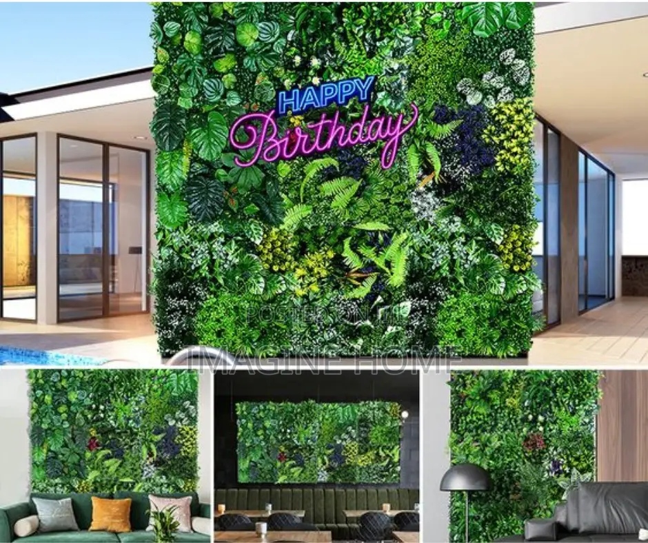 Big Wall Hedges/Panels Artificial Will Decoration