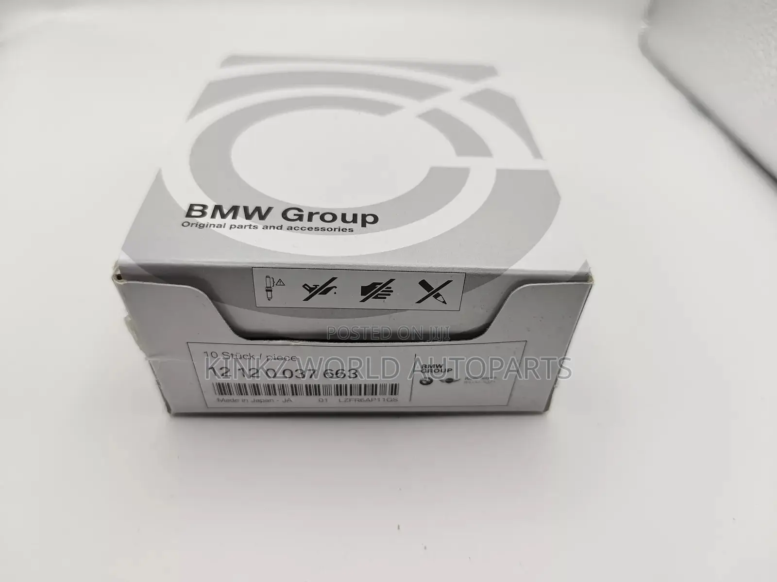 BMW High Power Spark Plug - Genuine BMW 12120037663