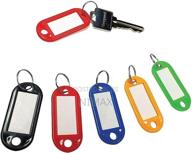 Key Tags With Ring for Labelling Key Tags 50pcs