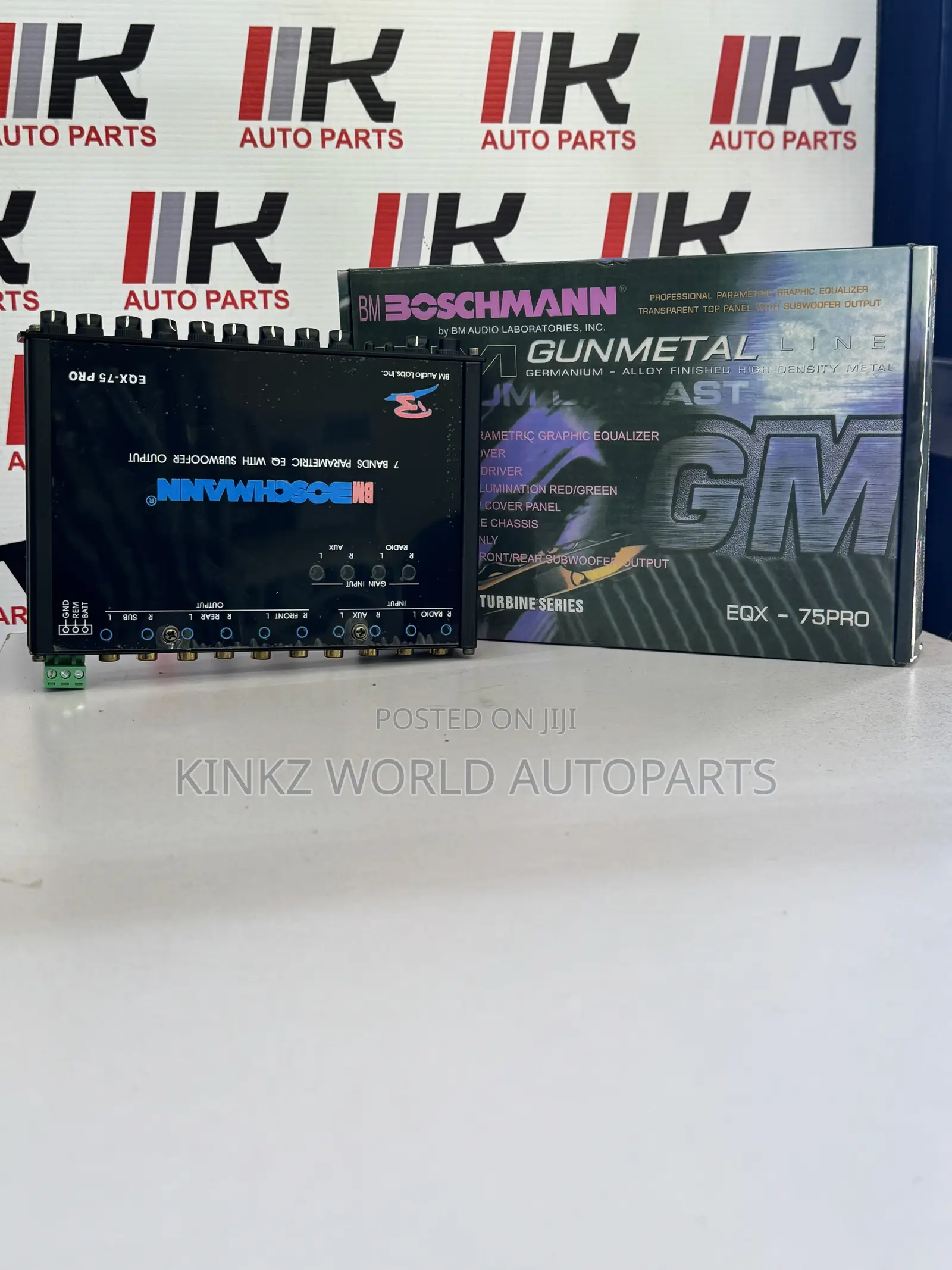 Original Boschmann Car Audio Equalizer EQX75 PRO