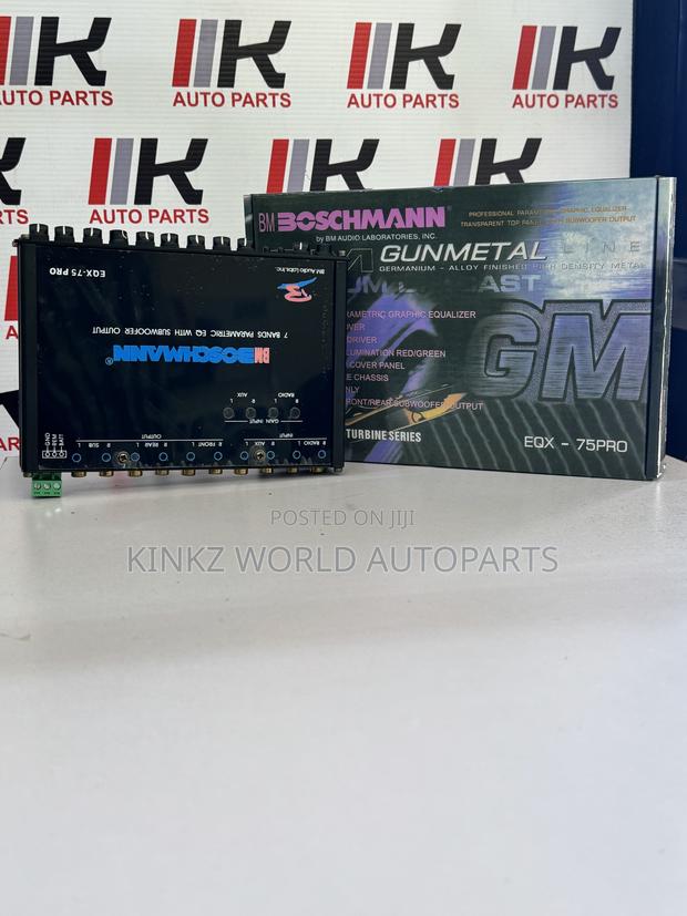 Original Boschmann Car Audio Equalizer EQX75 PRO - thumbnail 3